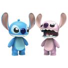 Kit Boneco Stitch E Angel Com Comidinha Elka