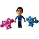 Kit bonecos blues pistas de blue e você pvc