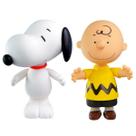 Kit Bonecos De Vinil Charlie Brown E Snoopy Peanuts - Lider