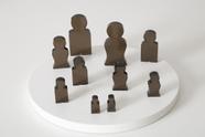 Kit Bonecos Família - 5 Gerações - Bonecos para Constelação Familiar