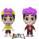 Kit Bonecos Leozinho E Robson Turma Dos Rosa 15Cm - Algazarra