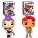 Kit Bonecos Rumi E Stit Boys Colecionáveis Estilo Kpop Miniaturas Premium Entrega Rápida