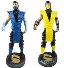 Kit Bonecos Subzero E Scopion Mortal Kombat 18cm