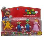 Kit Bonecos Super Mario Luigi Browse Daisy - Spall Kit Bonecos Super Mario Luigi Browse Daisy - Spall