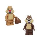 Kit bonecos tico e teco esquilos ducktales blocos de montar