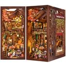Kit Book Nook ASLOWSNAIL Twilight Cottage com luzes LED