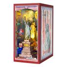 Kit Book Nook GATTLELIC Estátua da Liberdade Miniatura DIY
