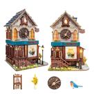 Kit Book Nook UFLJPKS DIY de Casa Miniatura com Luz LED Kit Book Nook UFLJPKS DIY de Casa Miniatura com Luz LED