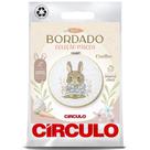 Kit Bordado Páscoa 2024 Círculo - Coelho