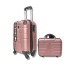 Kit bordo 10kg 55x25x35 mala + frasqueira 20 polegadas