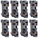 Kit Borne Mola Fotovoltaico Cinza Cabo 4,0mm 32A 800V Kit Borne Mola Fotovoltaico Cinza Cabo 4,0mm 32A 800V