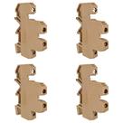 Kit Borne SEK- 4/2 Bege Duplo Cabo 2,5 a 4mm²