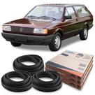 Kit Borracha 2 Portas E Porta Malas Parati Quadrada Até 1995