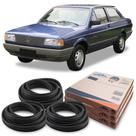Kit Borracha 2 Portas E Porta Malas Voyage Quadrado 81 A 96