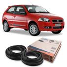 Kit Borracha 2 Portas Guarnição Fiat Palio 1996 Até 2011
