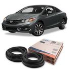 Kit Borracha 2 Portas Guarnição Honda Civic 2007 Em Diante