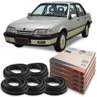 Kit Borracha 4 Portas E Porta Malas Monza 1991 Em Diante
