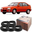 Kit Borracha 4 Portas E Porta Malas New Kar Chevrolet Kadett