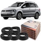 Kit Borracha 4 Portas E Porta Malas New Kar VW SpaceFox