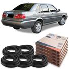 Kit Borracha 4 Portas E Porta Malas Santana 1991 Até 2001 Kit Borracha 4 Portas E Porta Malas Santana 1991 Até 2001