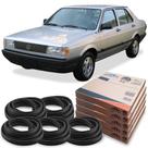 Kit Borracha 4 Portas E Porta Malas Voyage Quadrado 81 A 96