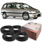 Kit Borracha 4 Portas Guarnição Com Aba Chevrolet Zafira