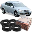 Kit Borracha 4 Portas Guarnição Com Aba Vectra 2006 A 2011