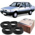 Kit Borracha 4 Portas Guarnição Fiat Premio Até 1992