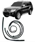 Kit Borracha Capô Mitsubishi Pajero Full Com 5 Pçs 2008/