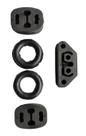 Kit Borracha Coxim Escapamento Fiat Uno Kit 5 Unidades