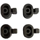 Kit Borracha Coxim Escapamento Ford Ka Bola Kit 4 Unidades