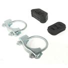 Kit Borracha / Coxim Escape FIAT MAREA SEDAN BRAVA 4 Pçs M15
