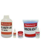 Kit Borracha De Silicone Azul + Resina Poliester Cristal