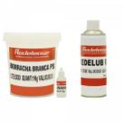 Kit Borracha De Silicone Branca C/ Catalisador + Spray Redelub