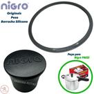 Kit Borracha de Silicone e Peso Regulador para Panela de Pressão Nigro Press Originais