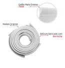 Kit Borracha Debrum do Paralama 4 peças Compatível Com Variant a partir 72 Branco