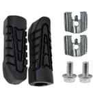 Kit Borracha Estribo Chapinha Parafuso Titan Fan125 150 160