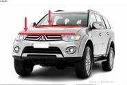 Kit Borracha Grande Capo Traseiro E Diant Pajero Sport L200 12/... com 2pçs
