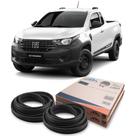 Kit Borracha Guarnição 2 Portas Fiat Strada 2020 Em Diante