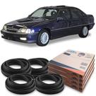 Kit Borracha Guarnição 4 Portas New Kar Omega 1993 Em Diante