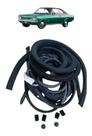 Kit Borracha Opala 2 Pts, Portas Mala Capo 6 Batentes Cap