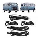 Kit Borracha Porta Diant Correr Tras Motor Kombi Carat 97/13