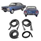 Kit Borracha Porta E Porta Mala E Capô Opala 1978 A 1979 2p