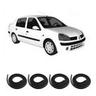 Kit Borracha Vedação Das 4 Portas Clio Sedan 2009 A 2016 Kit Borracha Vedação Das 4 Portas Clio Sedan 2009 A 2016