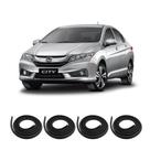 Kit Borracha Vedação Das 4 Portas do Honda City Kit Borracha Vedação Das 4 Portas do Honda City