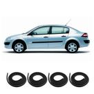 Kit Borracha Vedação Das 4 Portas Megane 2006 Em Diante Kit Borracha Vedação Das 4 Portas Megane 2006 Em Diante