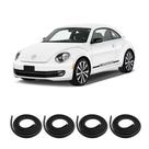 Kit Borracha Vedação Das 4 Portas New Beetle 1999 à 2010 Kit Borracha Vedação Das 4 Portas New Beetle 1999 à 2010
