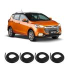 Kit Borracha Vedação Das 4 Portas T40 2017 à 2021 Kit Borracha Vedação Das 4 Portas T40 2017 à 2021