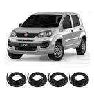Kit Borracha Vedação Das 4 Portas Uno 2011 A 2021 Kit Borracha Vedação Das 4 Portas Uno 2011 A 2021