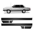 Kit Borrachão Friso Lateral Ford Del Rey 2 Portas 1985/1990